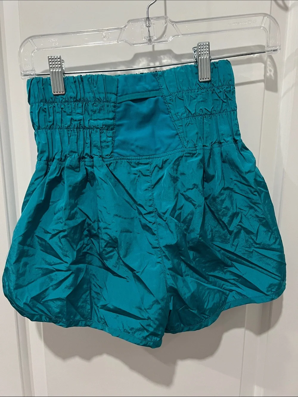 Free People Movement The Way Home Teal Athletic Shorts Size Small